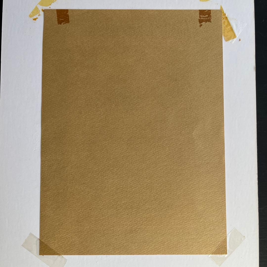 西岡文彦 版画 額装 直筆サイン シリアルNo.入 絵画