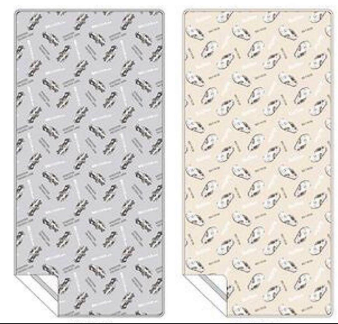 【全種セット】イニシャルD 頭文字D 敷きパッド　シングルロング　4色セット