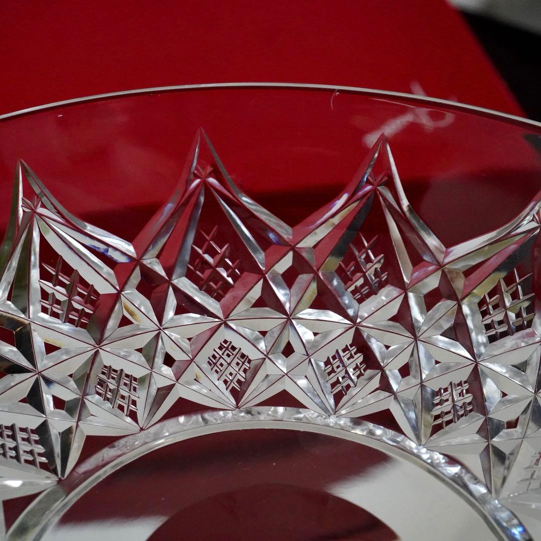大型 オールドバカラ コルベール サラダボウル 未使用品 箱付★BACCARAT