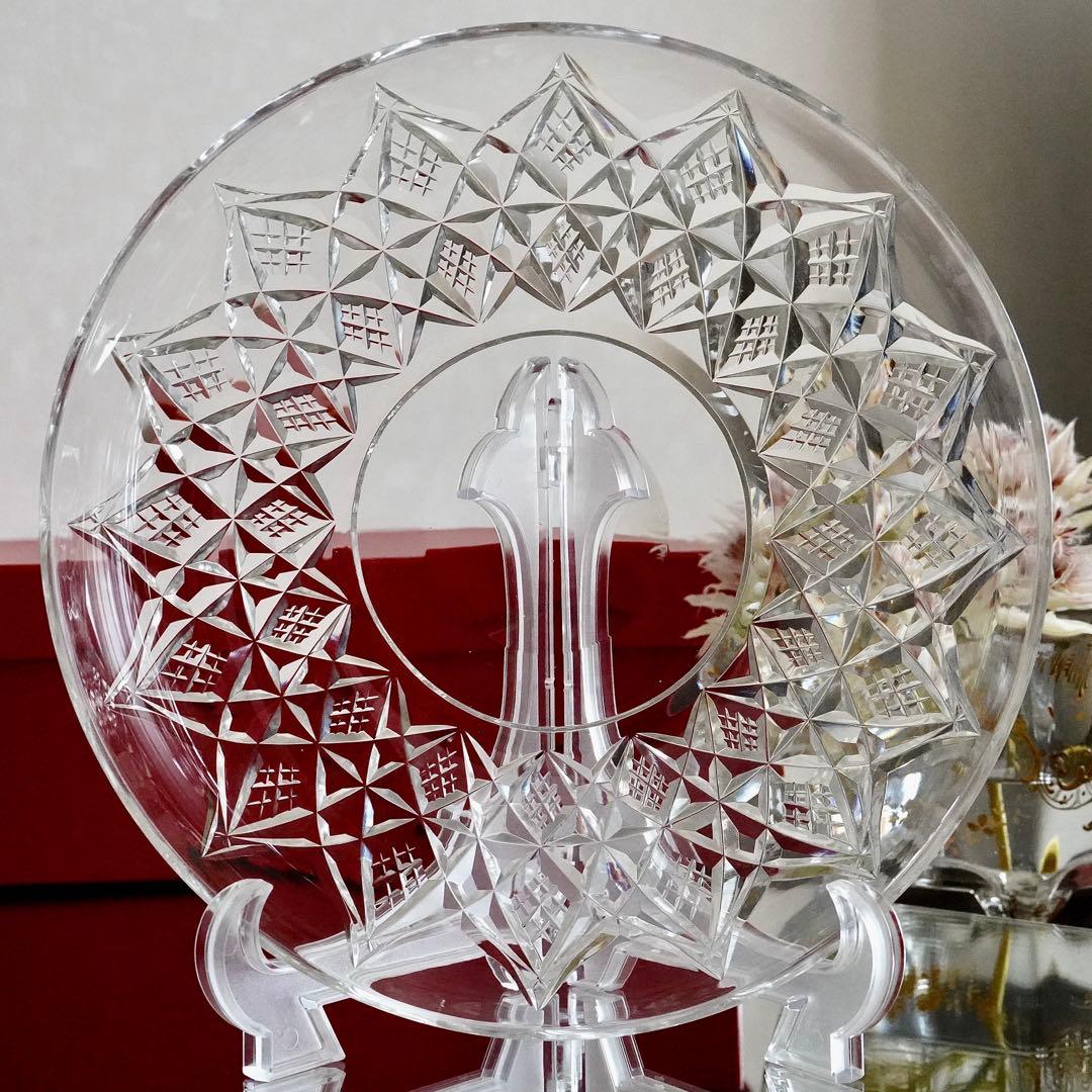 大型 オールドバカラ コルベール サラダボウル 未使用品 箱付★BACCARAT