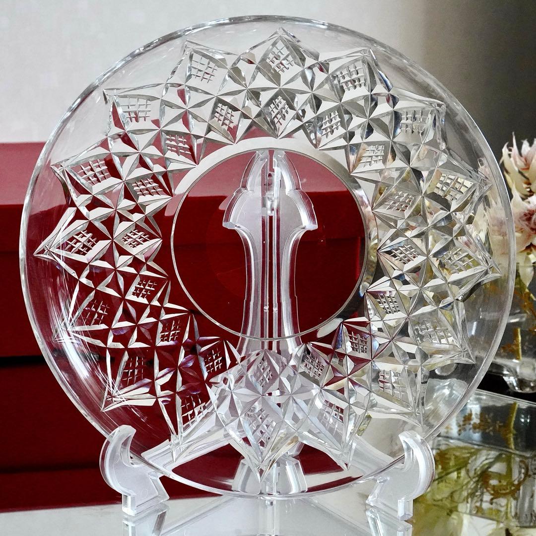 大型 オールドバカラ コルベール サラダボウル 未使用品 箱付★BACCARAT