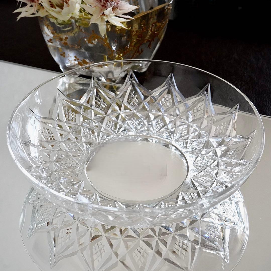 大型 オールドバカラ コルベール サラダボウル 未使用品 箱付★BACCARAT