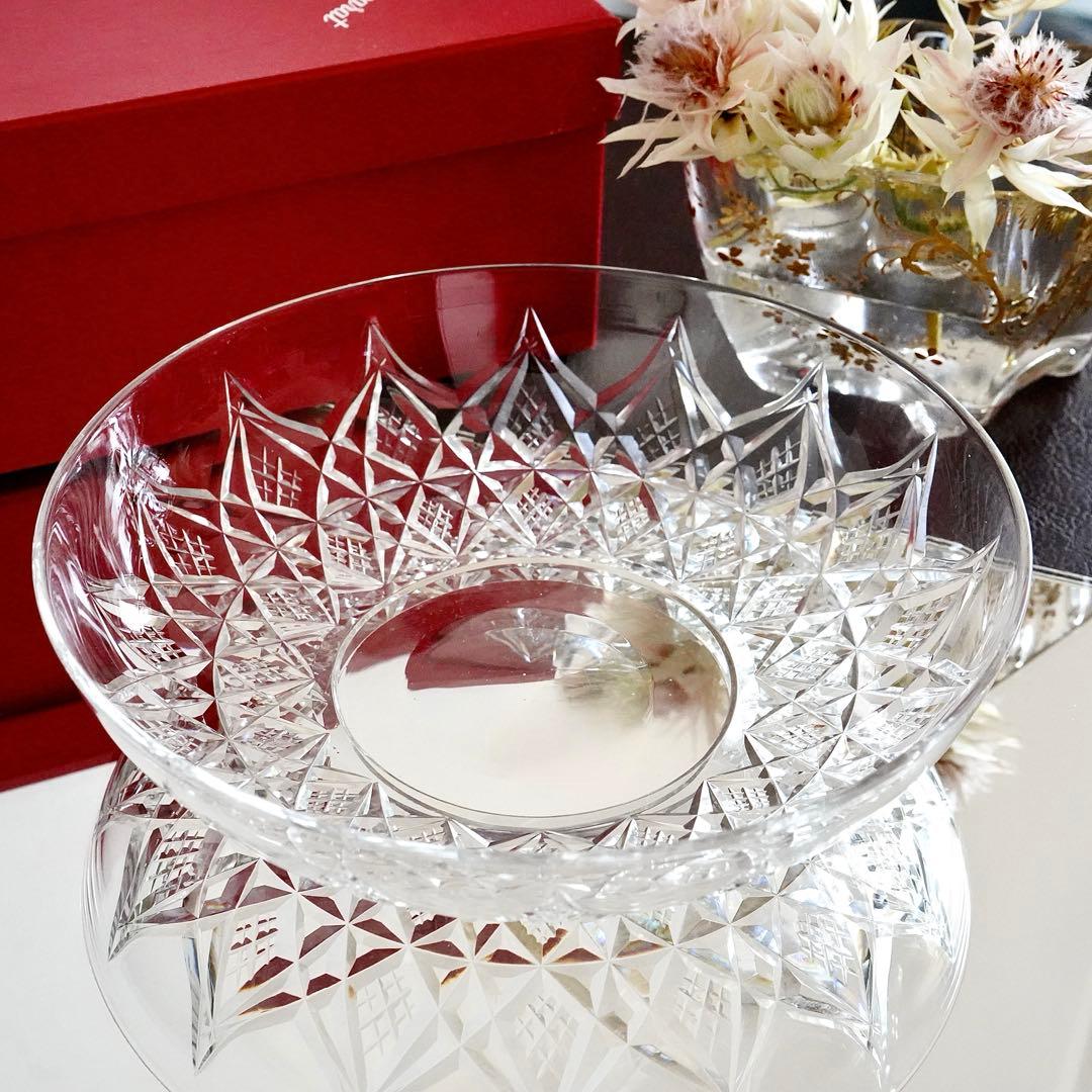 大型 オールドバカラ コルベール サラダボウル 未使用品 箱付★BACCARAT
