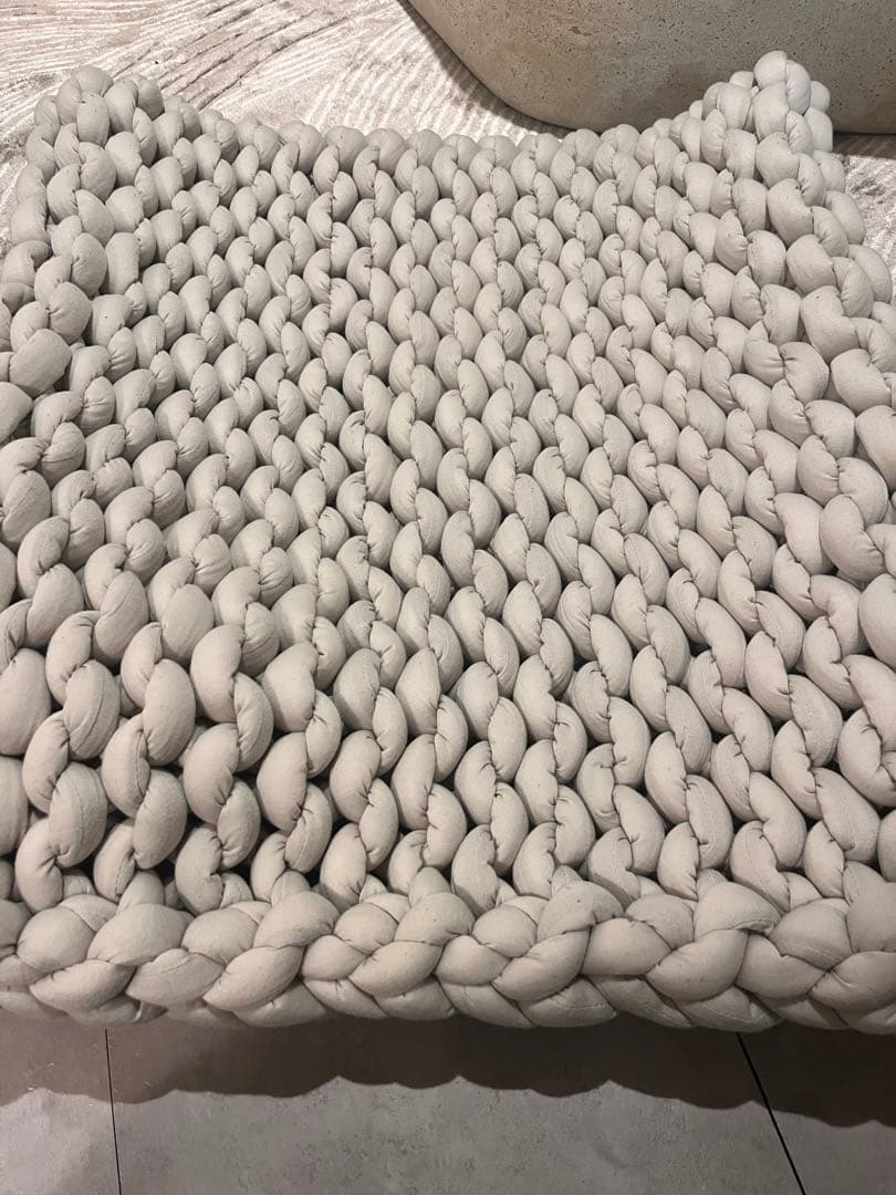 加重ブランケット Mサイズ Kapok Knot グレージュ