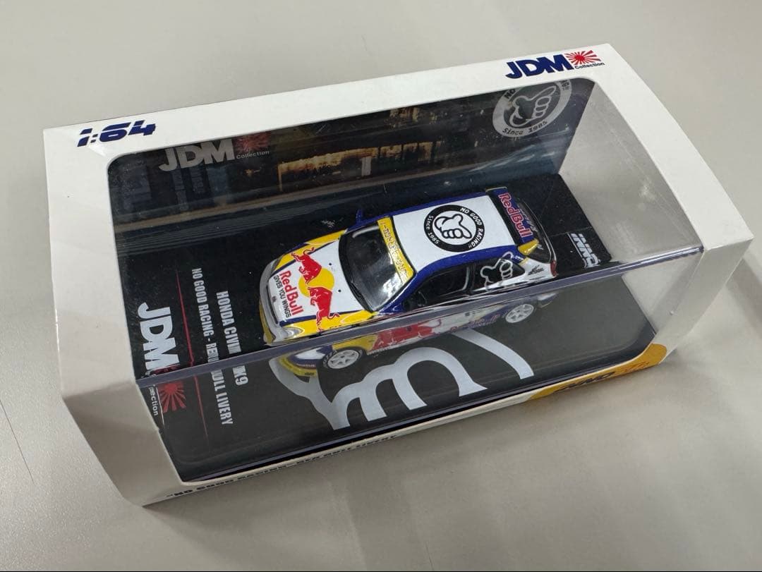 EK9 NO GOOD RACING RED BULL 1/64 環状族