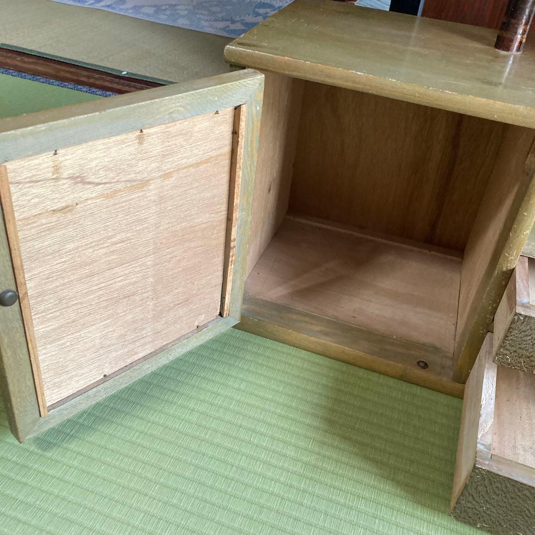 昭和レトロ☆アンティーク　小物収納　飾り棚