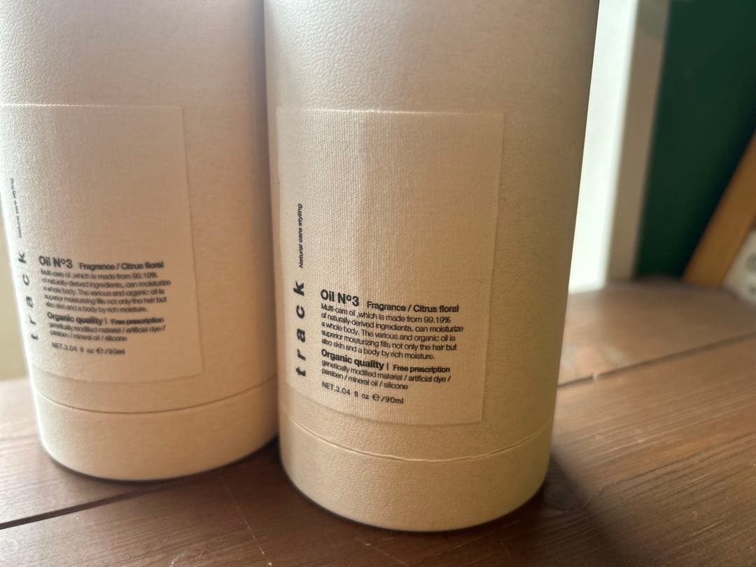 新品未使用トラックオイル No.3 TRKナチュラルオイル90ml 2本セット