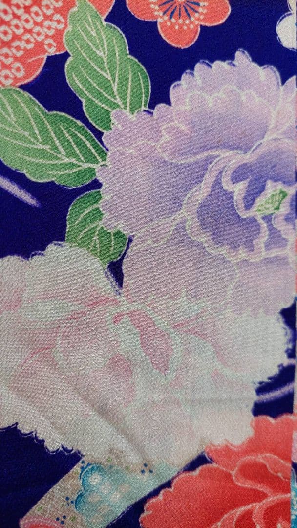 NK39アンティーク子供着物正絹着丈97センチ裄丈41センチ