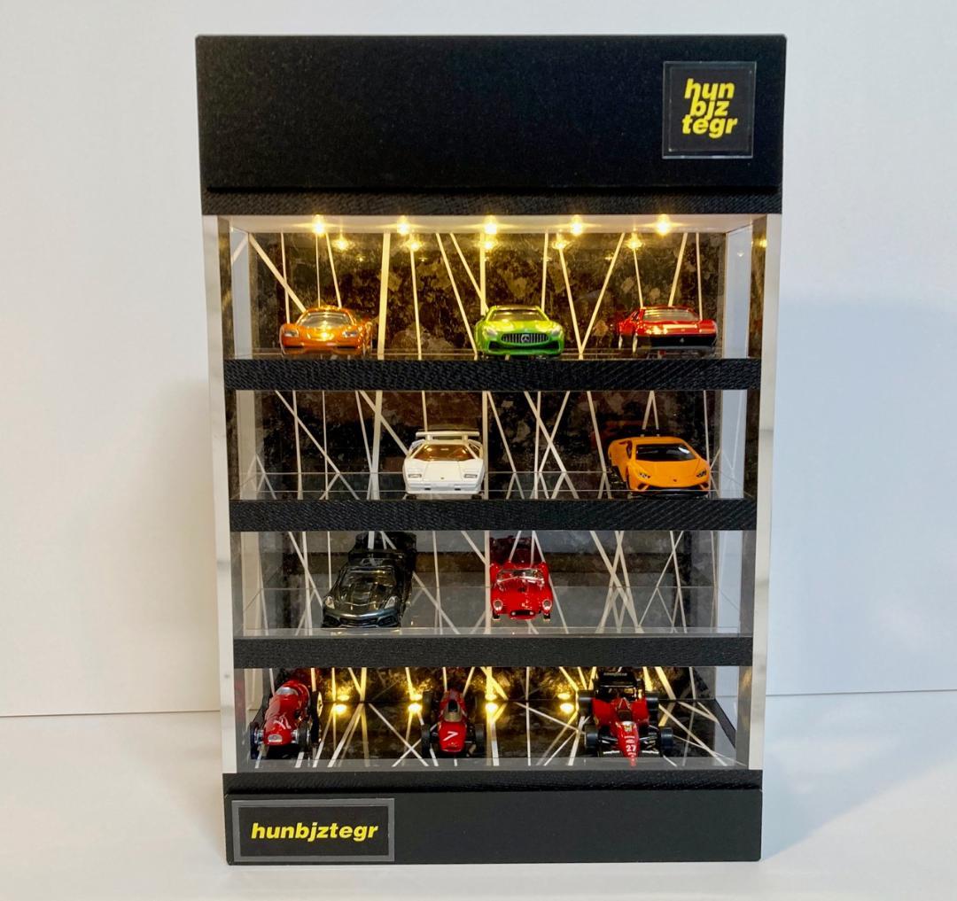 1/64展示20台可能・ランダムWH・4層式ディスプレーBOX / ネオジオラマ