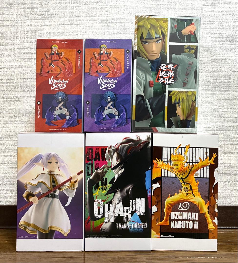 【人気アニメフィギュア６体セット】◎！