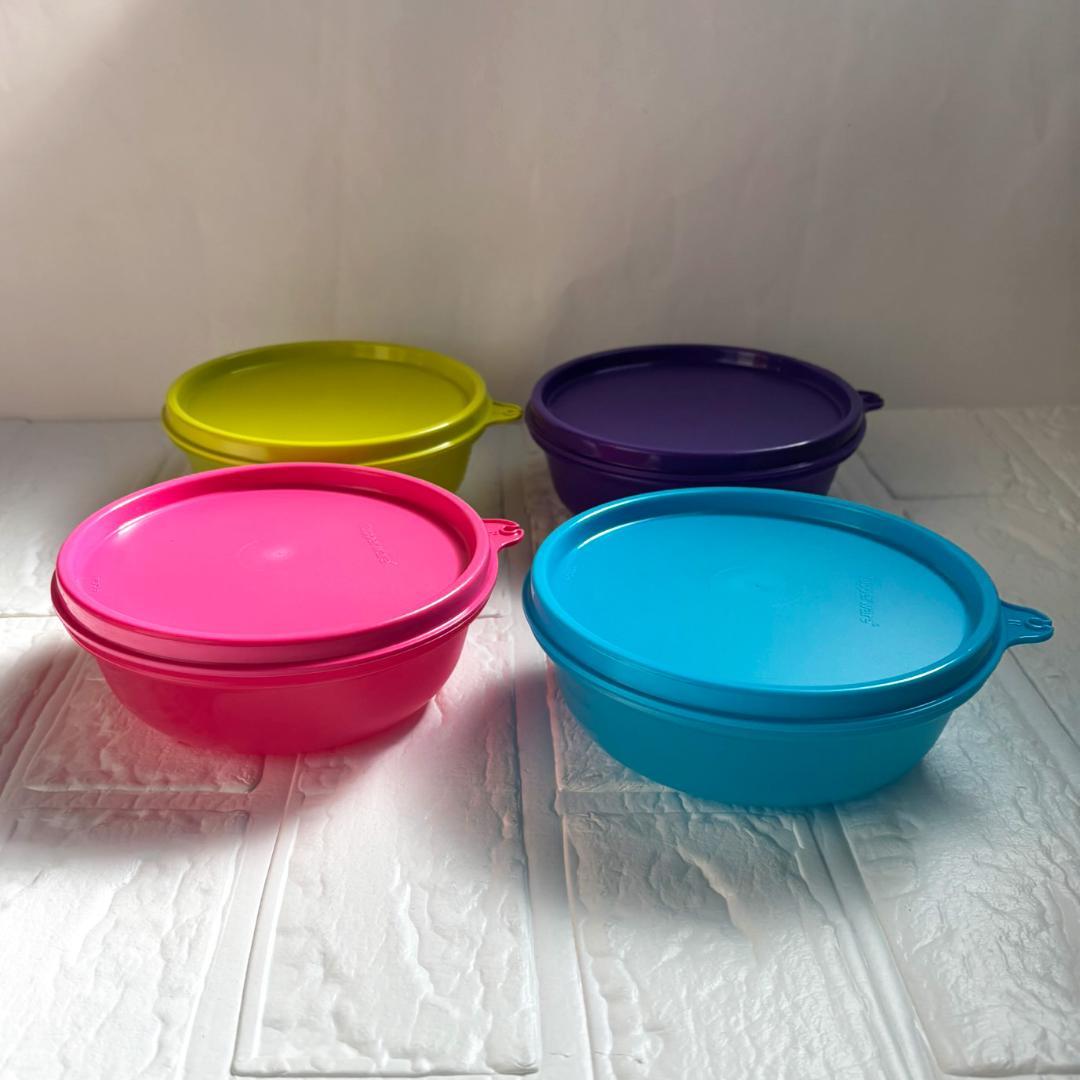 タッパーウェア ハンディボール（小）4個セット - メルカリ