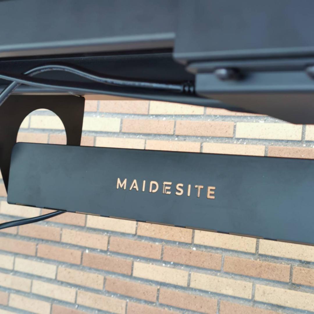 ♥CREER ブビンガ 無垢一枚板 昇降スタンディングデスク