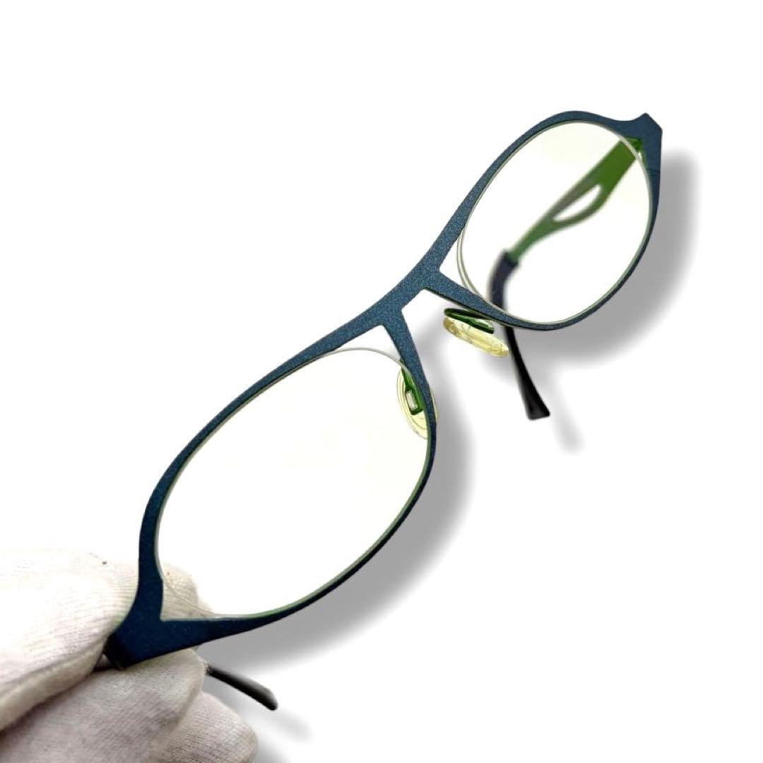 theo テオ メガネ ベルギー チタン 度入り