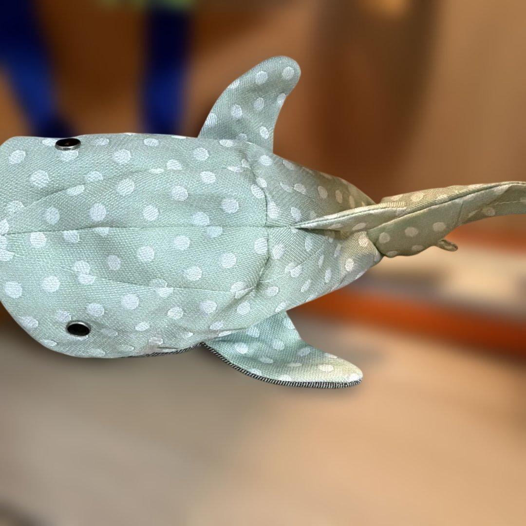 畳縁　畳縁鮫PLUS　ジンベエザメ　ポーチ　スマホケース　土産　倉敷　畳べり