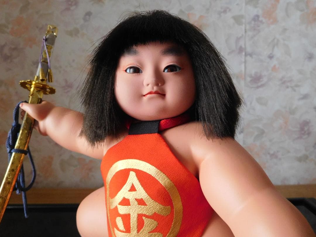 ★五月人形　裸金太　太刀　ケース入　金太郎　端午の節句　こどもの日★