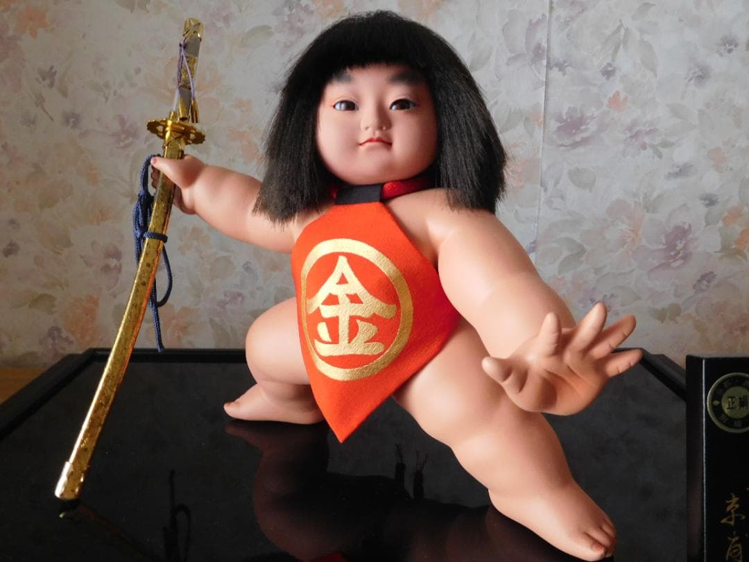 ★五月人形　裸金太　太刀　ケース入　金太郎　端午の節句　こどもの日★