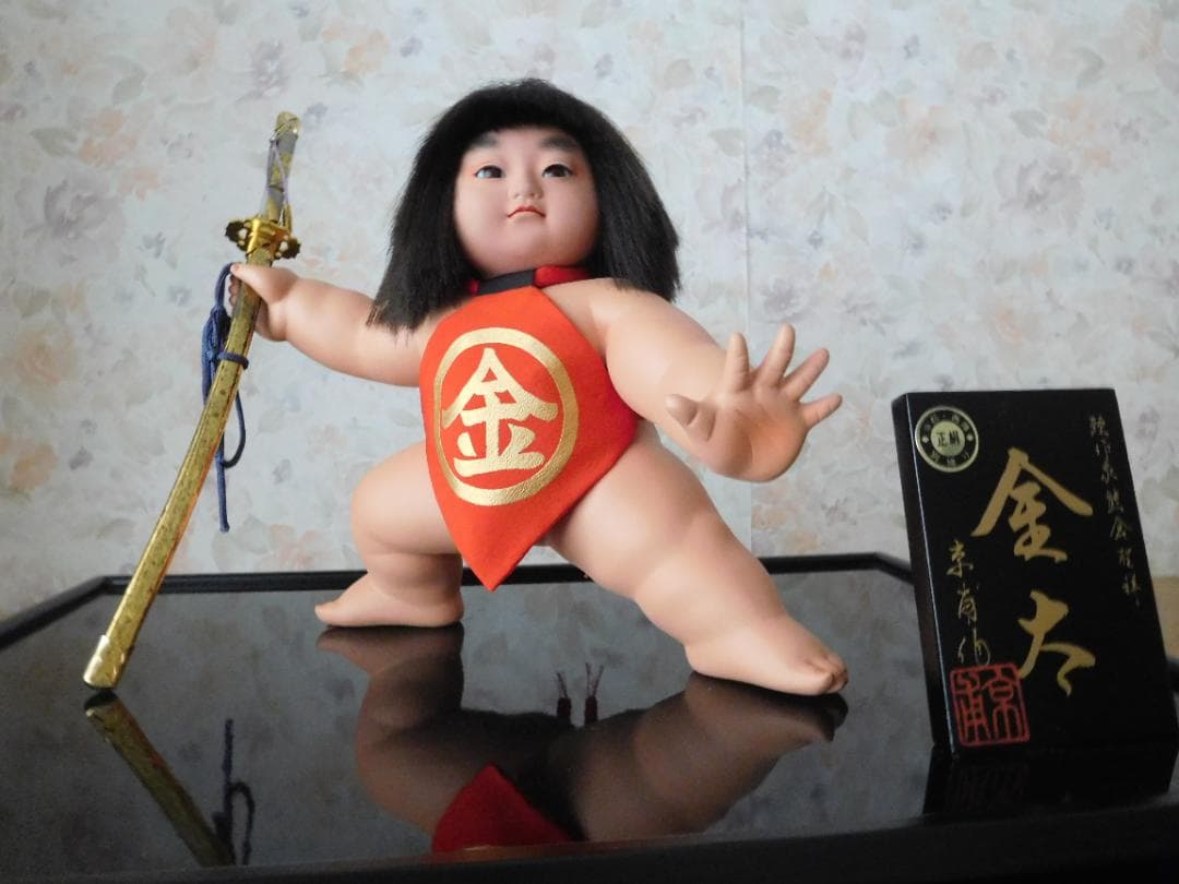 ★五月人形　裸金太　太刀　ケース入　金太郎　端午の節句　こどもの日★