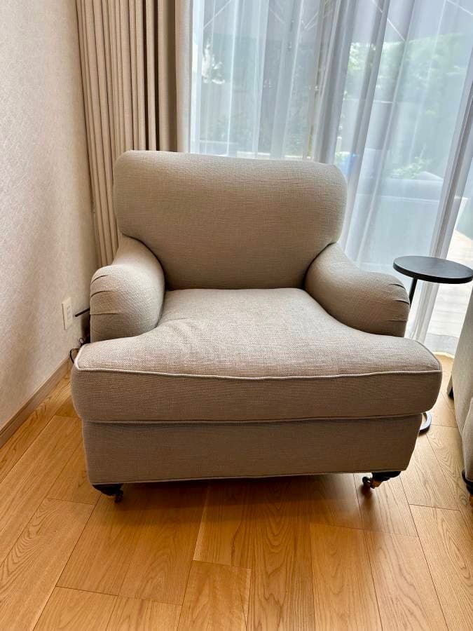 ✨高級家具 Baker Furniture 1人掛けソファ アームチェア ◎K1