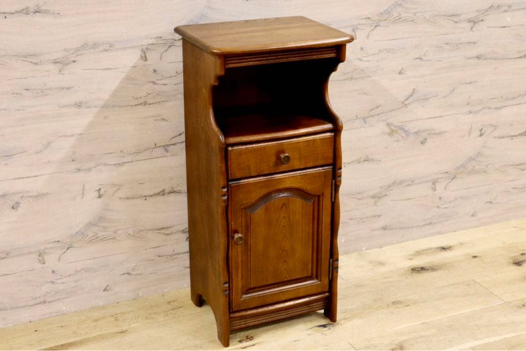 GMIH197○karimoku / カリモク コロニアル 電話台 FAX台