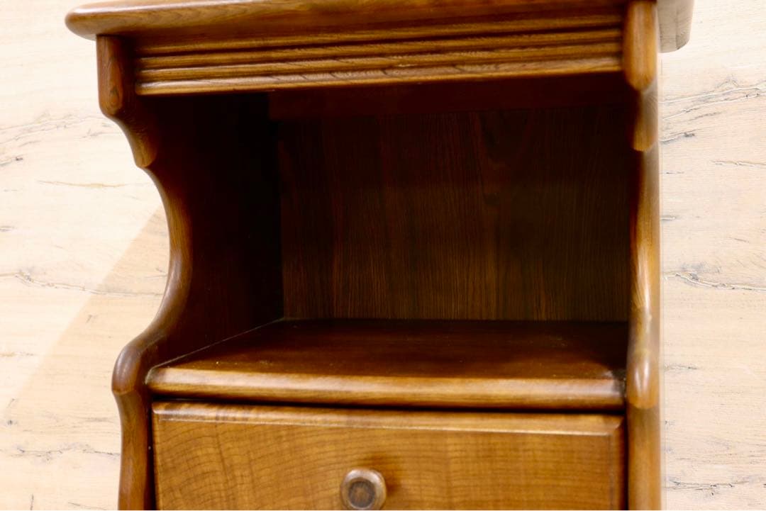 GMIH197○karimoku / カリモク コロニアル 電話台 FAX台