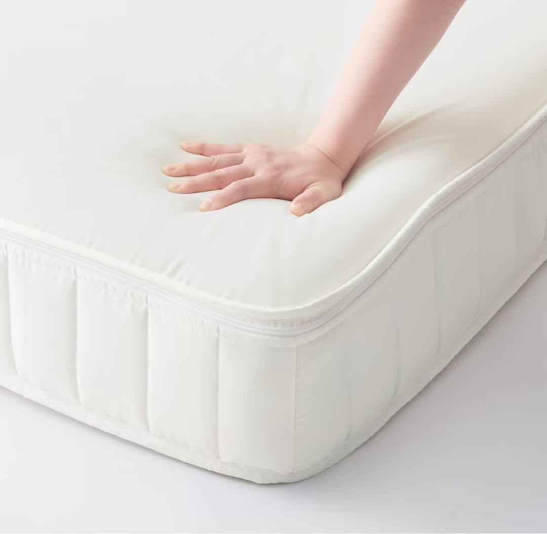 【送料込み】無印良品　ダブルサイズ 高密度ポケットコイルマットレス