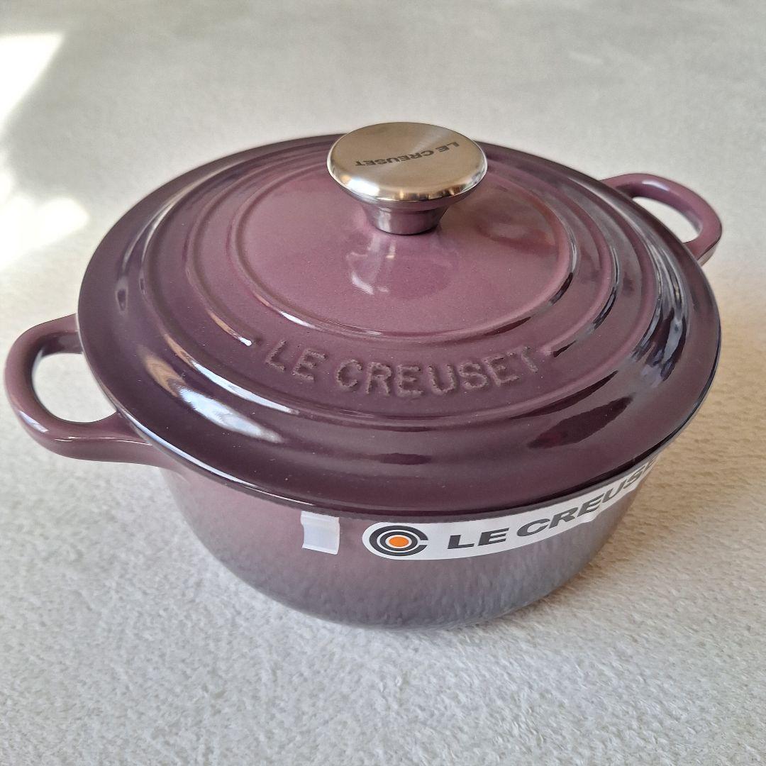 ミント様専用 LE CREUSET ココットロンド フィグ 20㎝ 未使用 美品