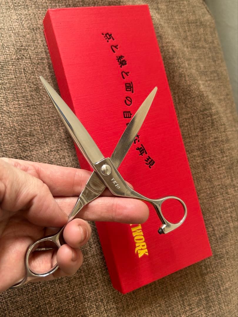 ネットワークシザー　ほぼ未使用　笹刃　美品 ヴァルス