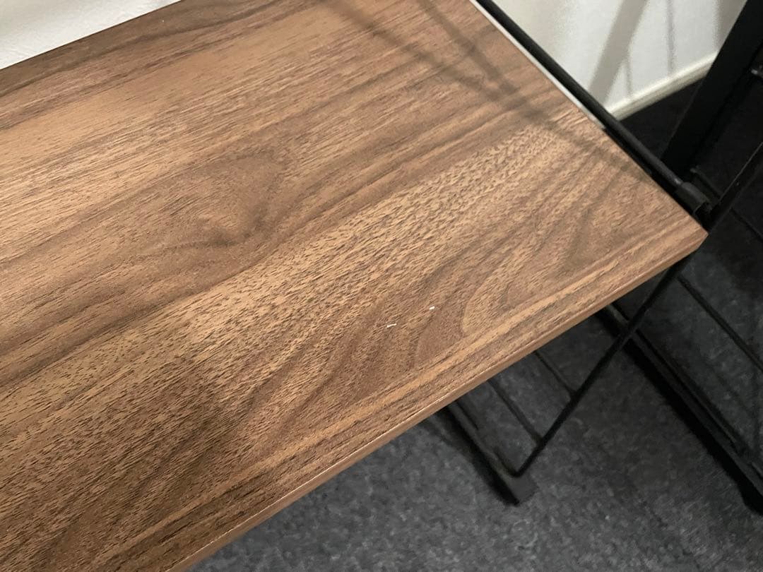 ニトリ nポルダ ラック棚 ブラウン 80