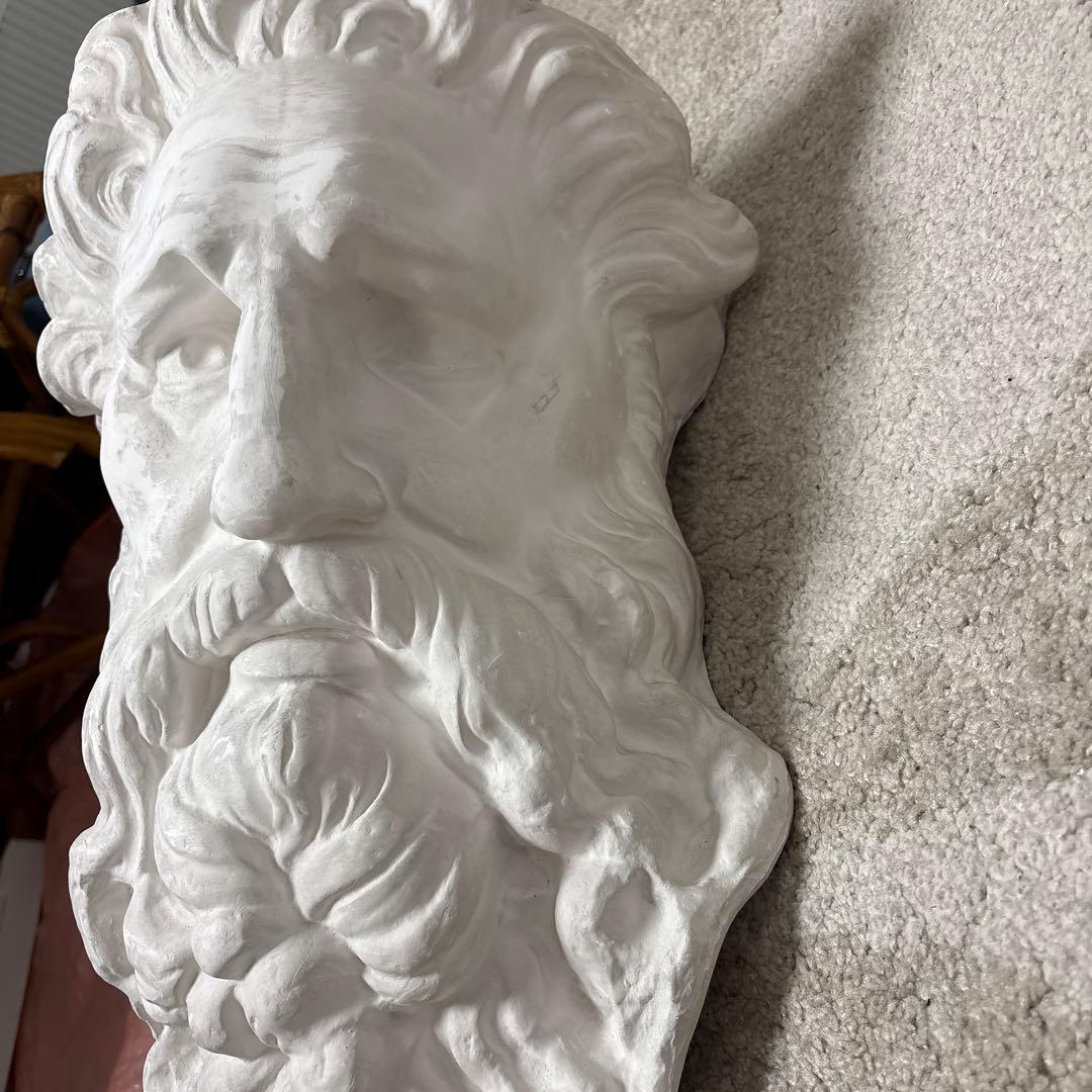 石膏像　チグリス大顔面　デッサン