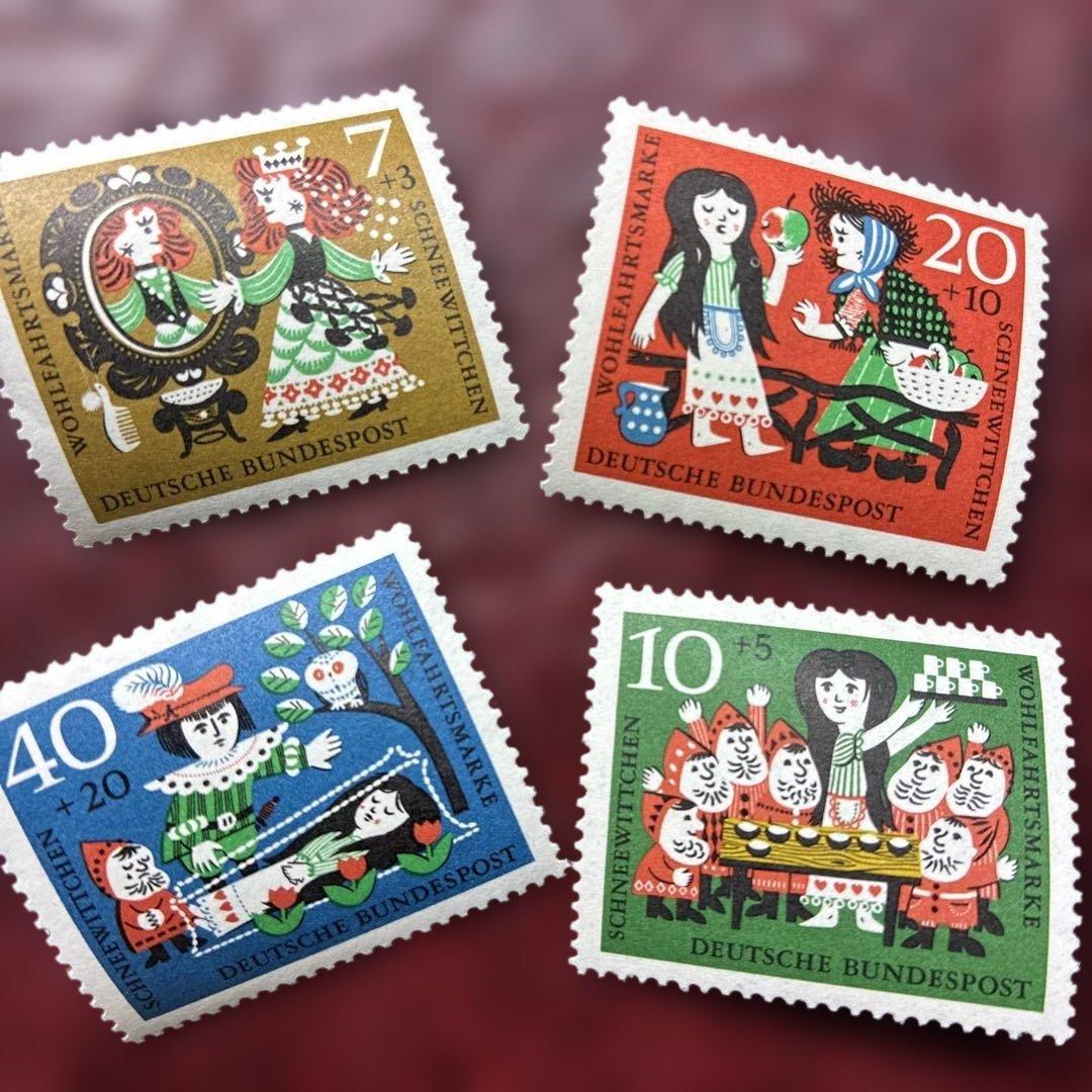 77398セール現品限 外国切手 ドイツ発行童話4種揃 - メルカリ