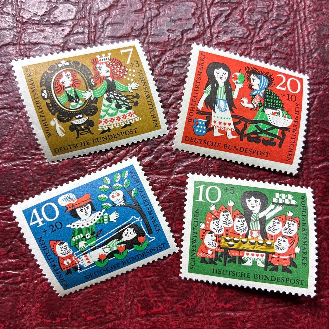 77398セール現品限 外国切手 ドイツ発行童話4種揃 - メルカリ