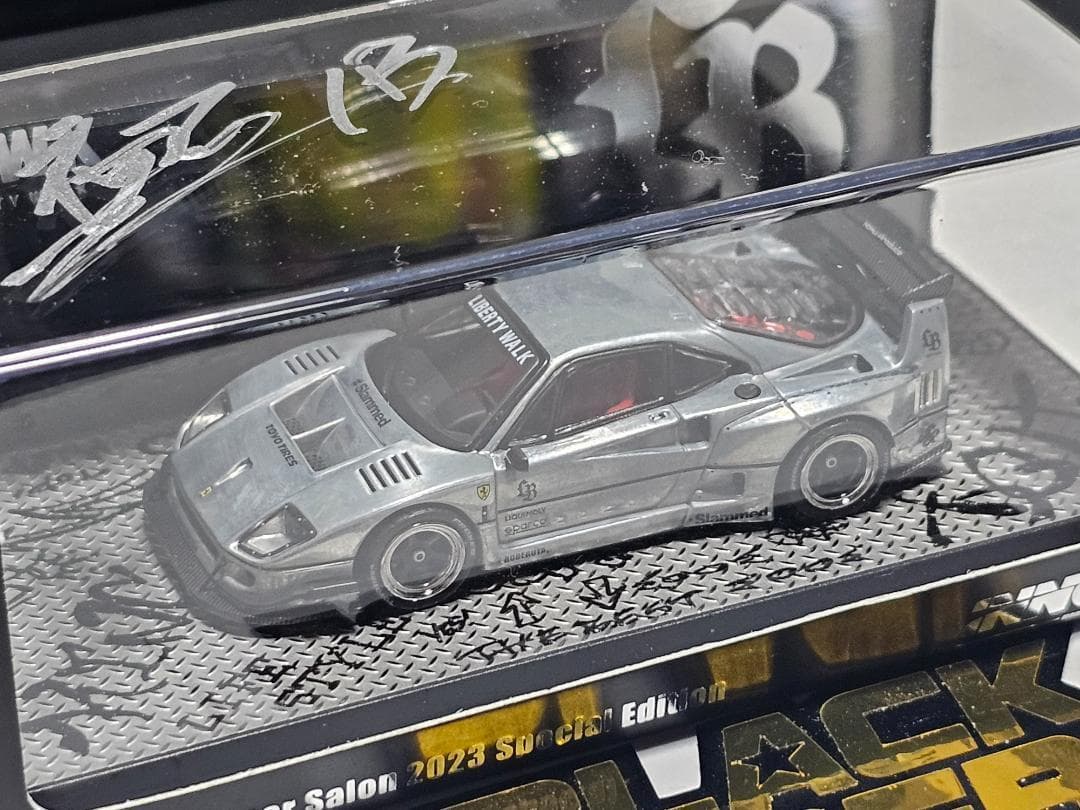 限定 LBWK Mini GT F40 チェイス サイン入り HK 1セット - メルカリ