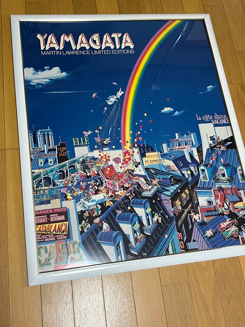 希少 ヒロ ヤマガタ 　シルクスクリーン