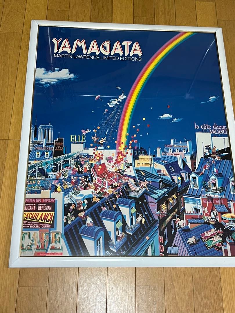 希少 ヒロ ヤマガタ 　シルクスクリーン