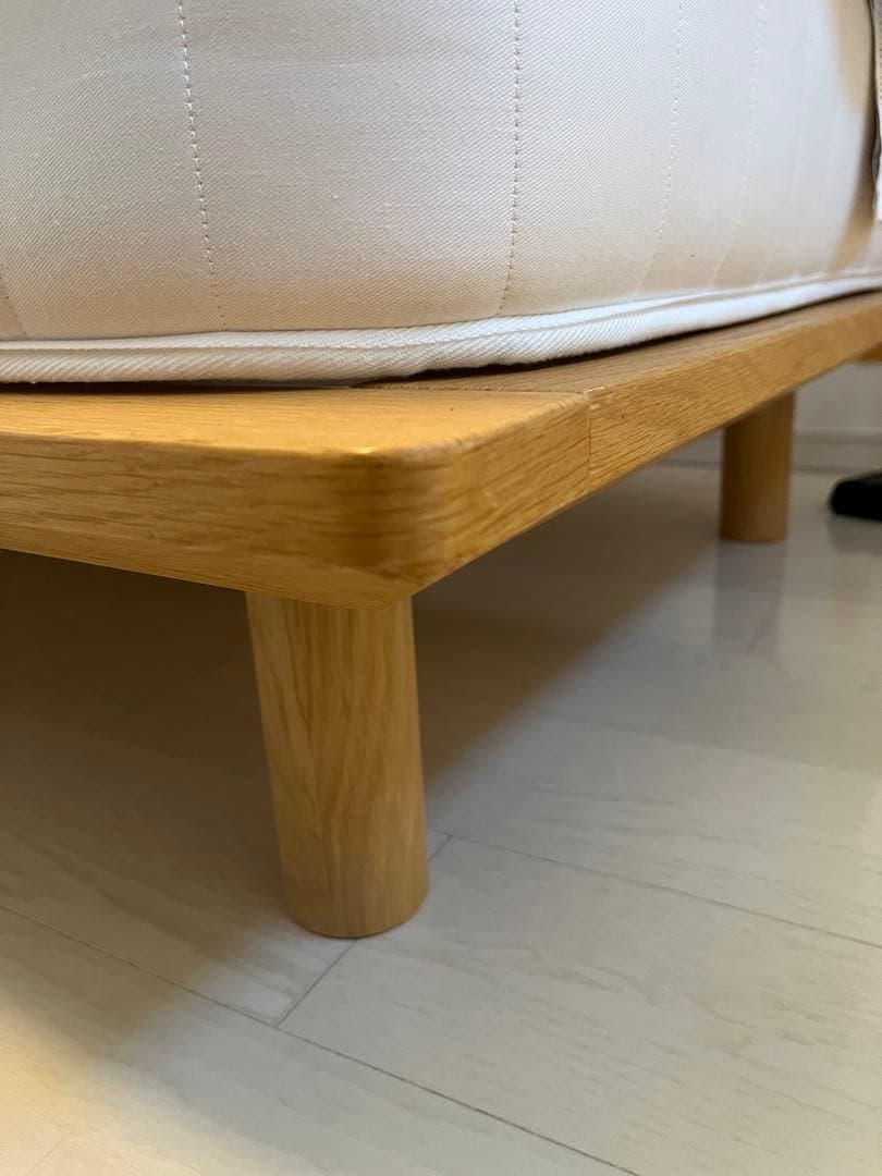 Kenji様　無印良品 シングルベッドフレーム オーク材 幅103cm