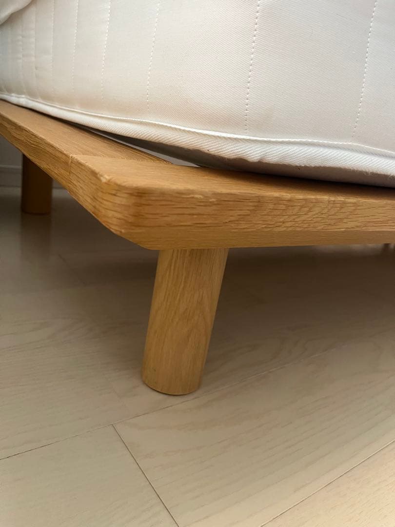 Kenji様　無印良品 シングルベッドフレーム オーク材 幅103cm