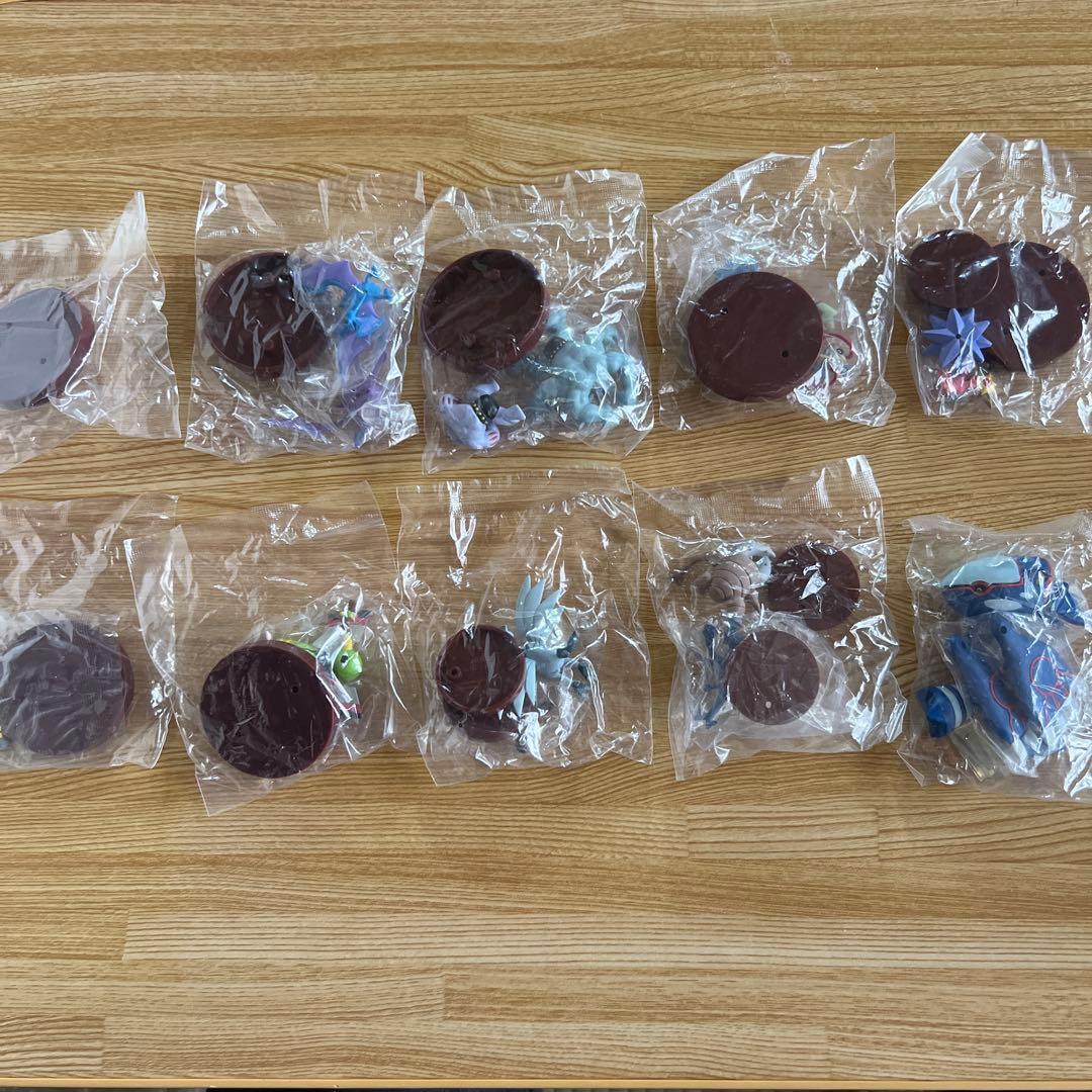 【未開封】立体ポケモン図鑑　第5集 TOMY 10種