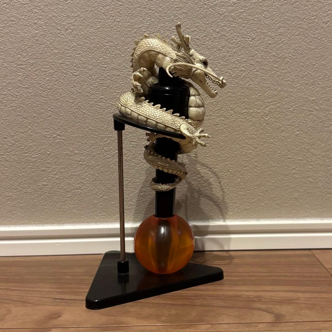 目が光る神龍ペン＆ドラゴンボールスタンド セット売り