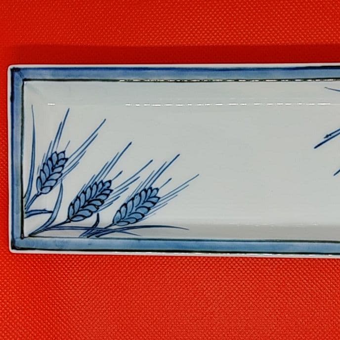 有田焼　源右衛門　小鉢　稲穂　手描き　５枚