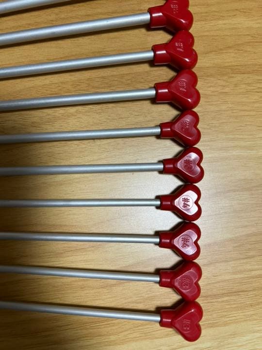 タイムセールaddi棒針5セット 棒針ケース セット 貴重 レア ハンドメイド