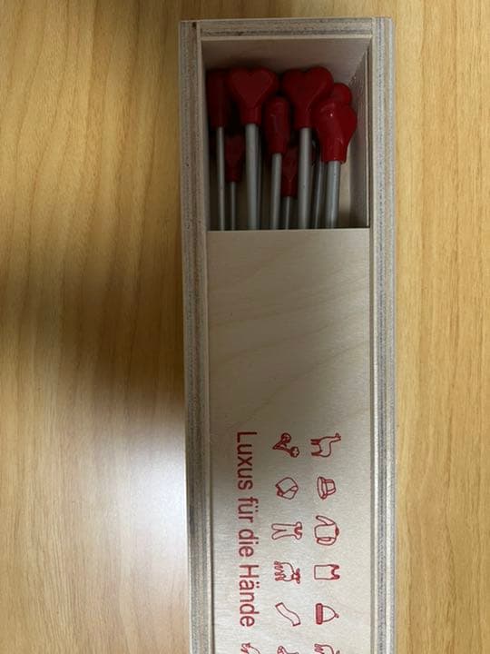 タイムセールaddi棒針5セット 棒針ケース セット 貴重 レア ハンドメイド