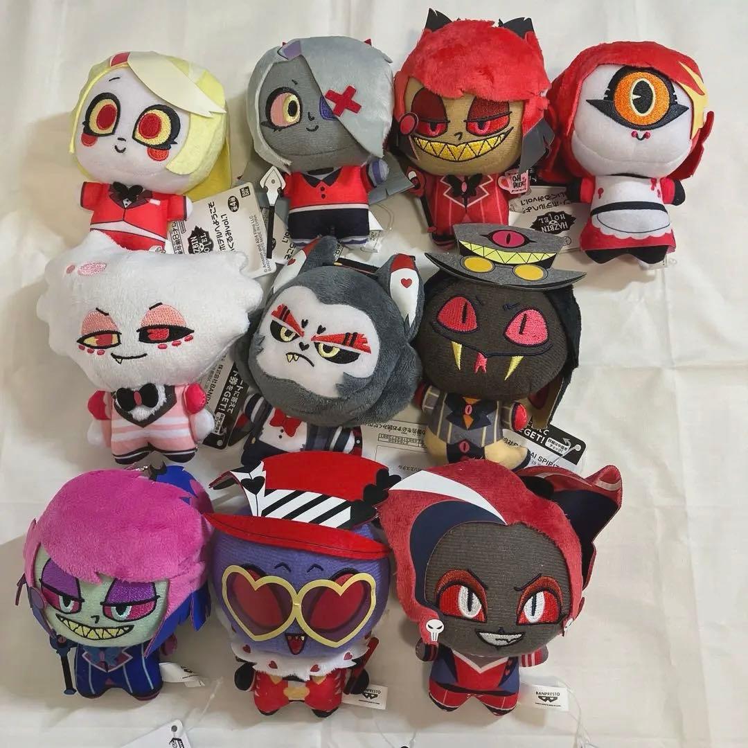 ハズビンホテル ちびぐるみ ぬいぐるみ 10種セット - メルカリ