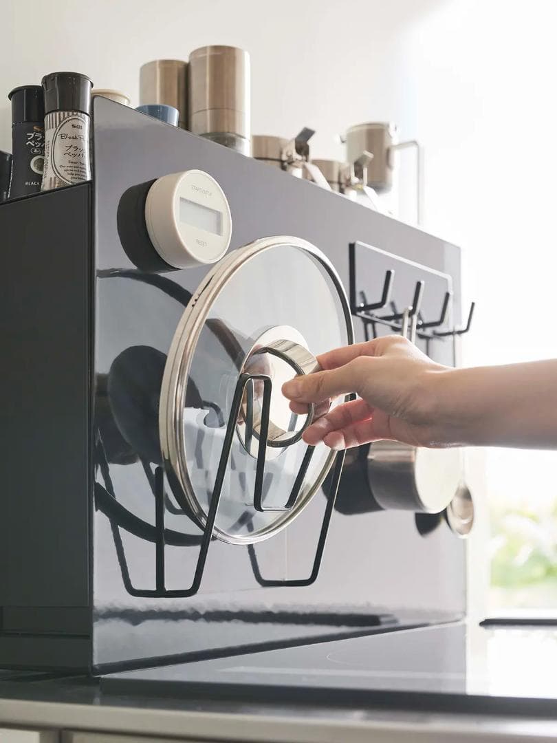 山崎実業 隠せる調味料ラック タワー ホワイト おしゃれ 白 整理整頓 新品