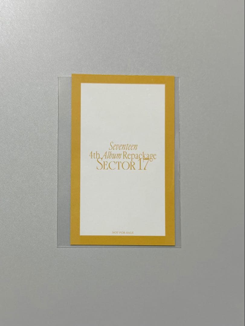 1179】SEVENTEEN SECTOR17 ヨントン 特典 ウォヌ - メルカリ