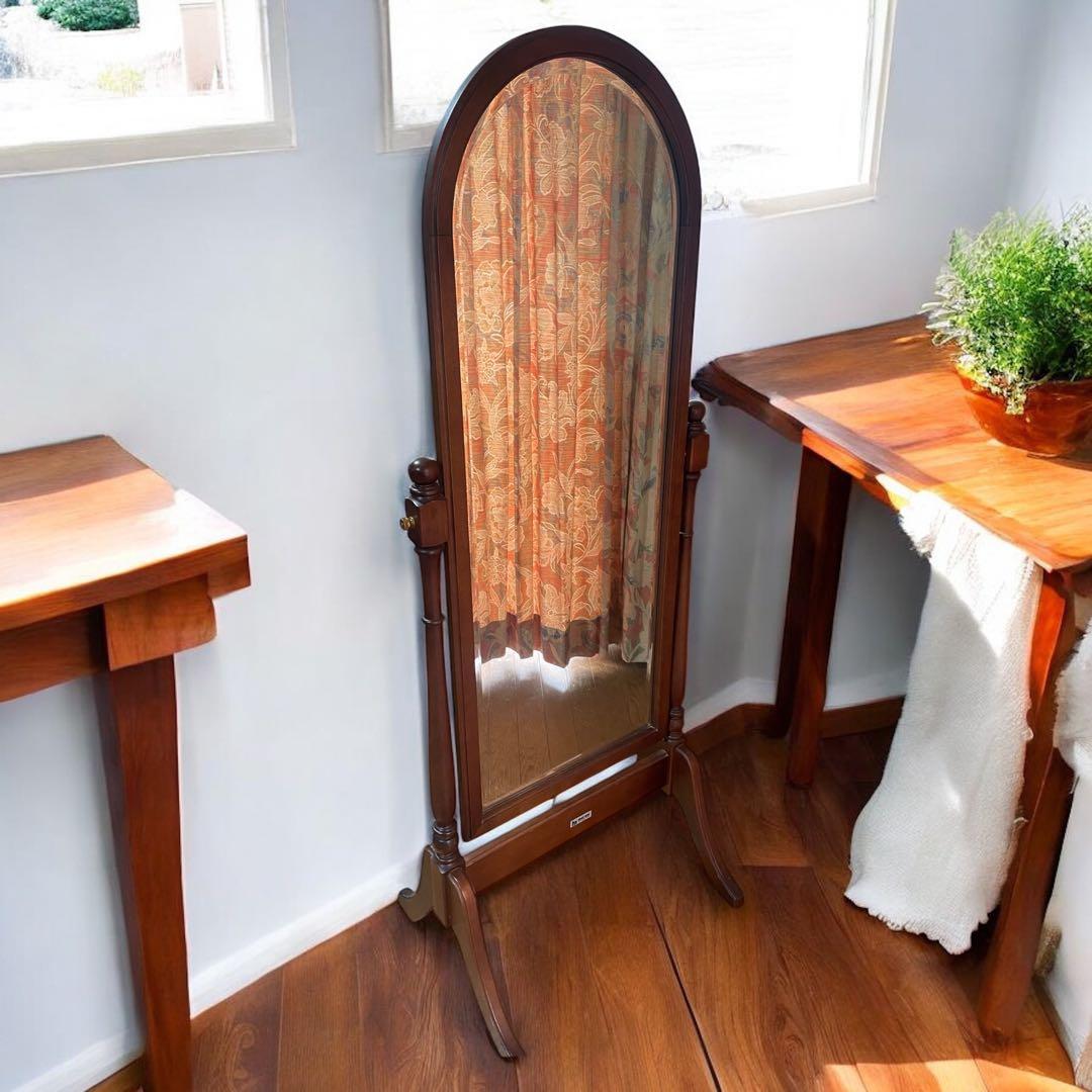 maruni家具　高級　姿見　アンティーク調　北欧