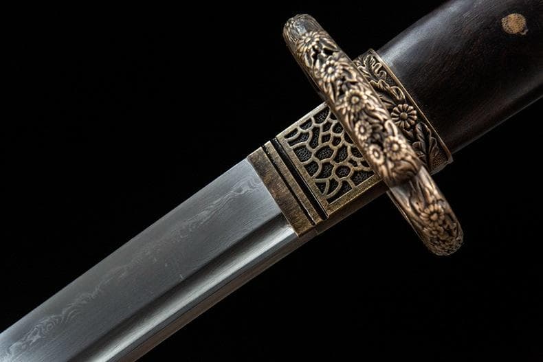 夜鶴黒檀太刀 日本刀 模造刀 居合刀 武士道 武蔵 鑑賞用 手鍛造