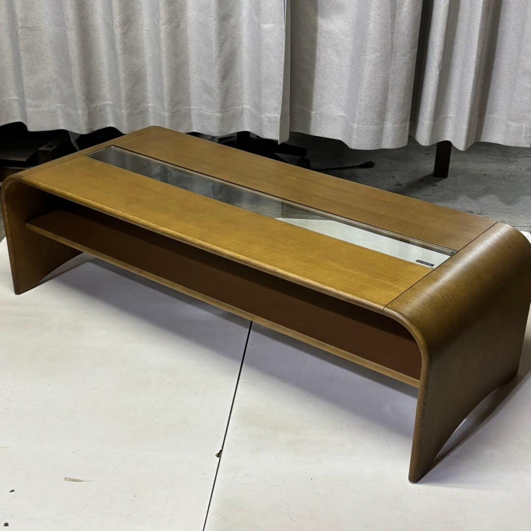 karimoku カリモク コーヒーテーブル 曲木 レトロ