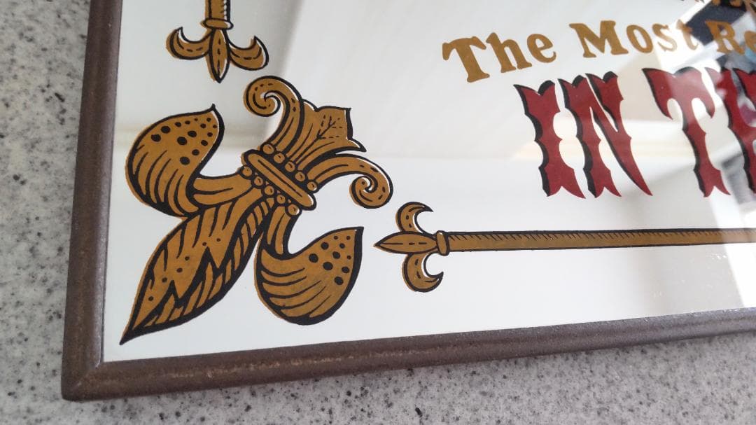 コカ・コーラ　パブミラー　鏡