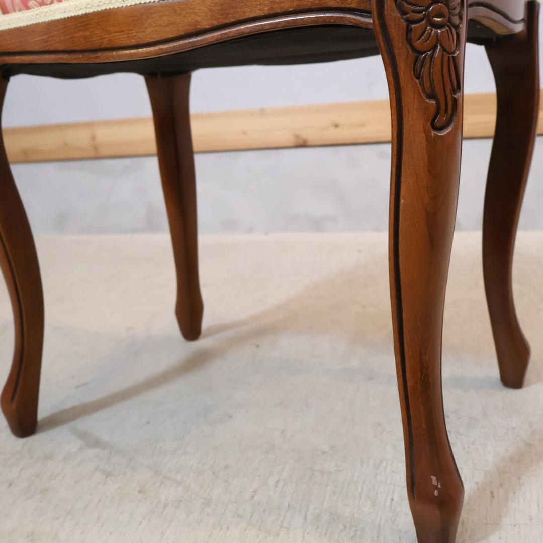 アンティーク調 スツール ヨーロピアンクラシック ロココ調 オットマン 足置き