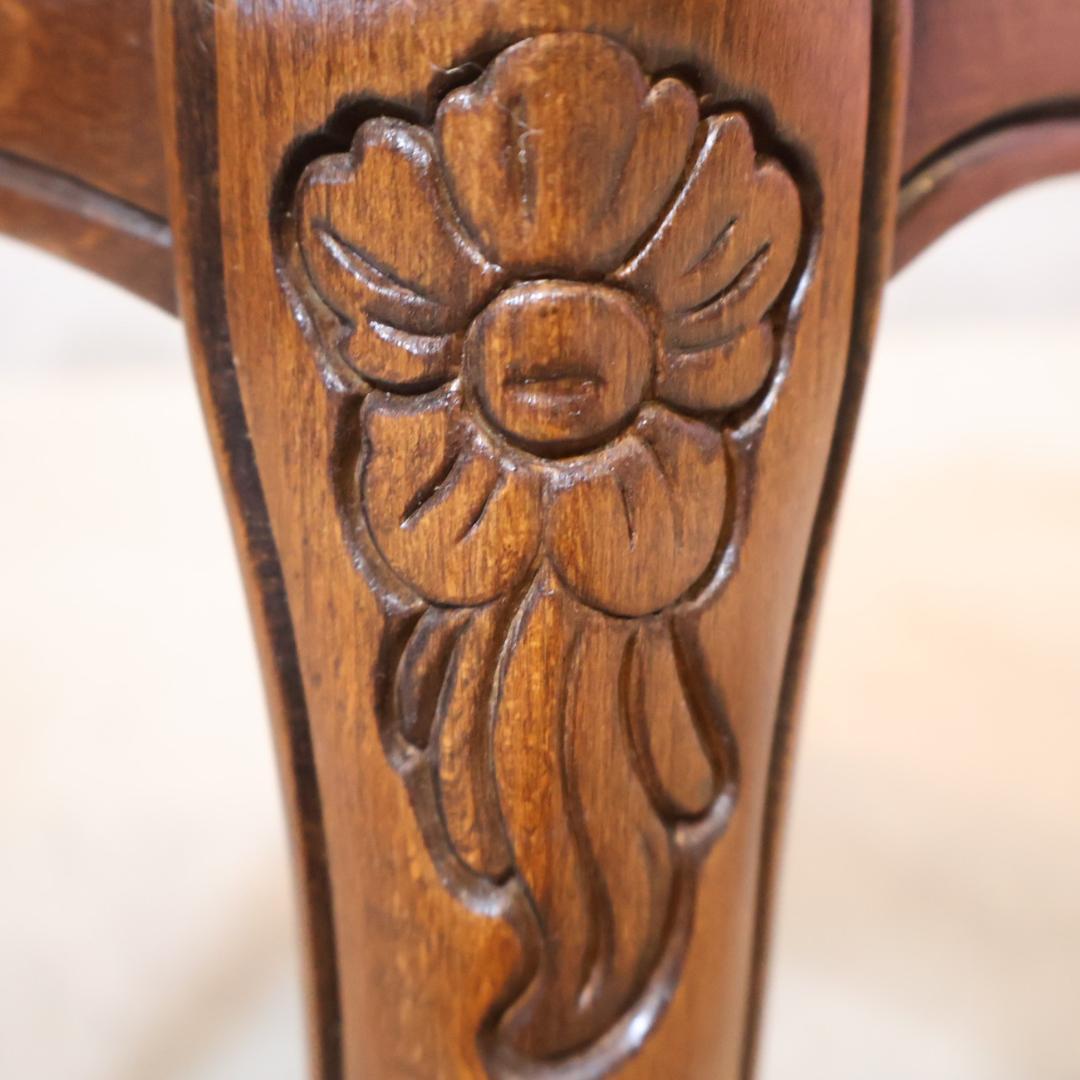 アンティーク調 スツール ヨーロピアンクラシック ロココ調 オットマン 足置き